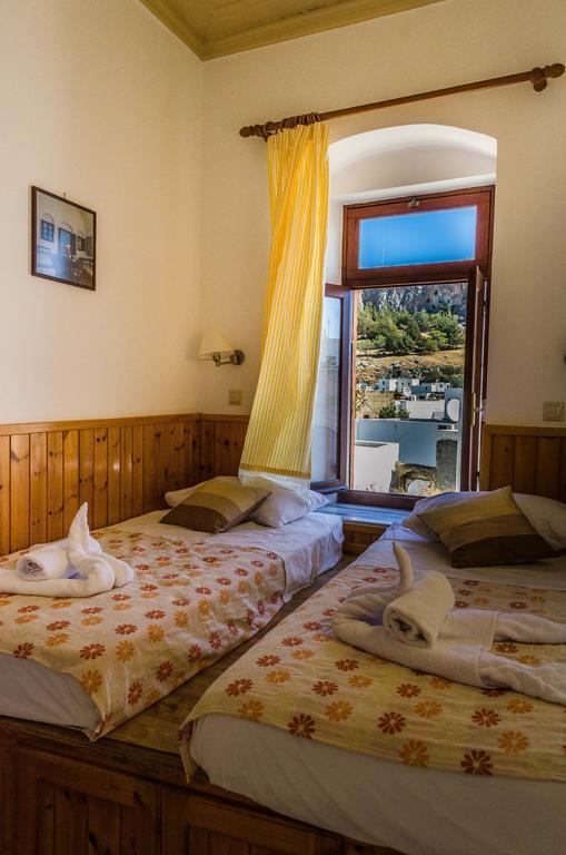 Villa Soultana Линдос Экстерьер фото